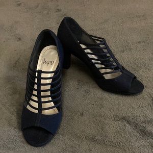 Navy Blue Heels